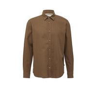 s.Oliver 2163061 Camisa de Manga Larga, Arena, XXL para Hombre