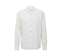 s.Oliver 2163061 Camisa de Manga Larga, Blanco, L Hombres