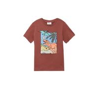 s.Oliver 2163616 Camisetas, Rojo Rubí, 128-134 para Niños