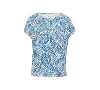 s.Oliver 2164100 Camiseta, Azul Real, 38 Mujeres