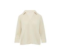 s.Oliver 2164127 Sudadera de Manga 3/4, Beige, 44 Mujeres