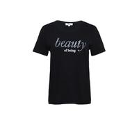 s.Oliver 2164145 Camiseta, Negro, 44 Mujeres
