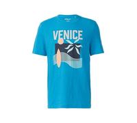 s.Oliver 2165609 Camiseta, Turquesa, M Hombres