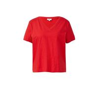 s.Oliver 2165872 Camiseta, Rojo, 38 Mujeres