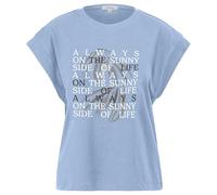 s.Oliver 2166264 Camiseta, Azul, 46 Mujeres