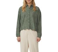 s.Oliver 2166925 Camisa de Mujer Mujer, Verde Salvia Oscuro, 46