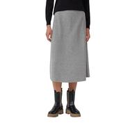 s.Oliver 2170106 Falda Midi, 97W1_Grafito, 42 Mujeres