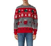 s.Oliver 2172256 Sudadera navideña con Motivos Snoopy® Hombre