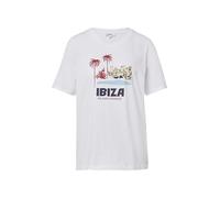 s.Oliver 2174212 Camiseta, Blanco, 38 Mujeres