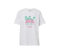 s.Oliver 2174212 Camiseta, Blanco, 48 Mujeres