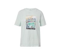 s.Oliver 2174212 Camiseta, Océano Verde, 36 Mujeres