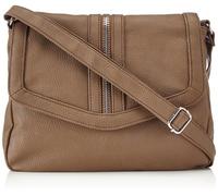 S.Oliver 39.403.94.6686, Bolso de Hombro para Mujer, Braun 8483, 26x22x8 cm (B x H x T)