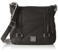 s.Oliver 39.601.94.8167 - Bolso bandolera para mujer, color negro (negro 9999), talla 26x25x8 cm (B x H x T)