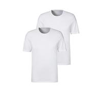s.Oliver 39348504 Camiseta, 2X Blanco, L (Pack de 2) Hombres