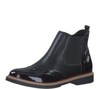 s.Oliver 5-25444-43, Botas Estilo Chelsea Mujer, Peine Negro, 39 EU