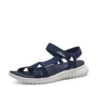 s.Oliver 5-28603-42, Sandalias Mujer, Azul Marino, 38 EU