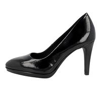 s.Oliver 5-5-22401-20, Bomba Mujer, Black Patent 5 22401 20 018, 39 EU