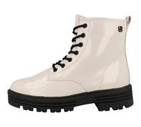 s.Oliver 5-5-25215-39, Botas Cortas al Tobillo Mujer, Patente Crema, 40 EU