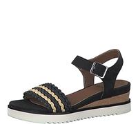s.Oliver - 5-5-28209-28, Sandalias planas, BLACK COMB,