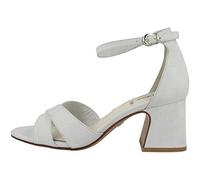 s.Oliver 5-5-28302-20 Sandalia con tacón Mujer, Azul (Claro), 40 EU