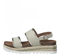 s.Oliver 5-5-28702-28, Sandalias Planas Mujer, Green P, 41 EU