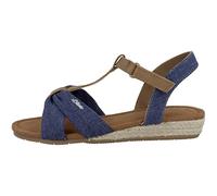 s.Oliver 5-5-48211-20, Sandalia, Denim, 32 EU