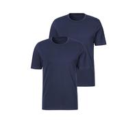 s.Oliver 85813851 Camiseta, 2 x Azul Marino, L (Pack de 2) Hombres