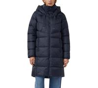s.Oliver Abrigo acolchado con cuello alto y capucha, 5959_azul marino, 40