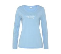 s.Oliver AK-142-1-45 Camiseta de Pijama, Himmelblau, 38-40 para Mujer