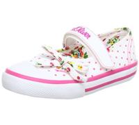 s.Oliver Bailarinas Casuales para niñas, White Weiß White Comb 197, 10 UK Child