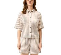 s.Oliver Bernd freier GmbH & co. kg/s.Oliver 2180766 - Blusa de Manga Corta para Mujer, marrón, 46