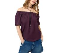 s.Oliver Bernd freier GmbH & co. kg/s.Oliver 2181029 Blusa de Manga Corta para Mujer, Lilac, 38
