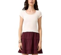 s.Oliver Bernd freier GmbH & co. kg/s.Oliver 2181277 - Camiseta de Manga Corta para Mujer, Beige, M