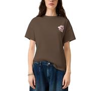 s.Oliver Bernd freier GmbH & co. kg/s.Oliver 2181429 - Camiseta de Manga Corta para Mujer, marrón, S