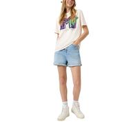 s.Oliver Bernd freier GmbH & co. kg/s.Oliver 2184397 - Camiseta de Manga Corta para Mujer, Beige, S