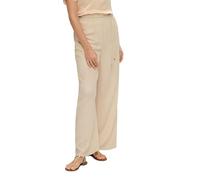 s.Oliver BLACK LABEL 2150805 Pantalón Largo, Holgado, Beige 8120, 42 para Mujer