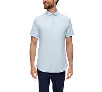 s.Oliver BLACK LABEL Camisa de Manga Corta, Corte Entallado, 53k1, 40