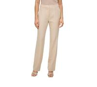 s.Oliver BLACK LABEL Pantalones para Mujer, Beige, 44W / 32L
