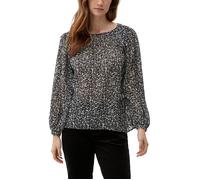 s.Oliver Blouses Grey/black Talla: 40 | Blusas Outlet | Mujer | Gris