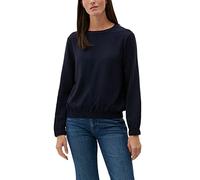 s.Oliver Damen Blusa Dobby, Azul 1, 36 para Mujer