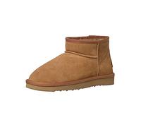 s.Oliver Botas de cuero forrado para mujer, coñac, 37 EU