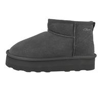 s.Oliver Botas de cuero forrado para mujer, gris grafito, 41 EU