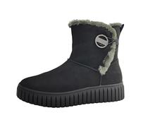 s.Oliver Botas de nieve para mujer 5-26418-41, Negro, 40 EU
