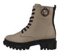 s.Oliver Botas Planas de Encaje para Mujer 5-25210-43, Cortas al Tobillo, Pardo, 37 EU