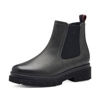 s.Oliver Botas Planas de Encaje para Mujer 5-25406-43, Cortas al Tobillo, Gris Grafito, 37 EU