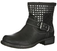 s.Oliver Botas Vaqueras Casuales para Mujer, Negro Schwarz Black 001, 39 EU