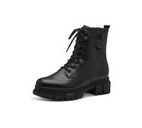 s.Oliver Bottines Plates en Dentelle pour Femme 5-25214-41, Botas Cortas al Tobillo Mujer, Negro, 37 EU