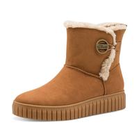 S.oliver Botines Mujer Plataforma Vegetariano Con Felpa Forro Abrigo 5-26418-41