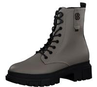 s.Oliver Botines para mujer con cordones en piel sintética, pardo, 37 EU