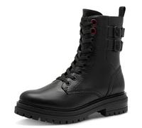 s.Oliver Botines planos de encaje para mujer 5-25258-45, negro, talla 39 EU, Negro, 39 EU